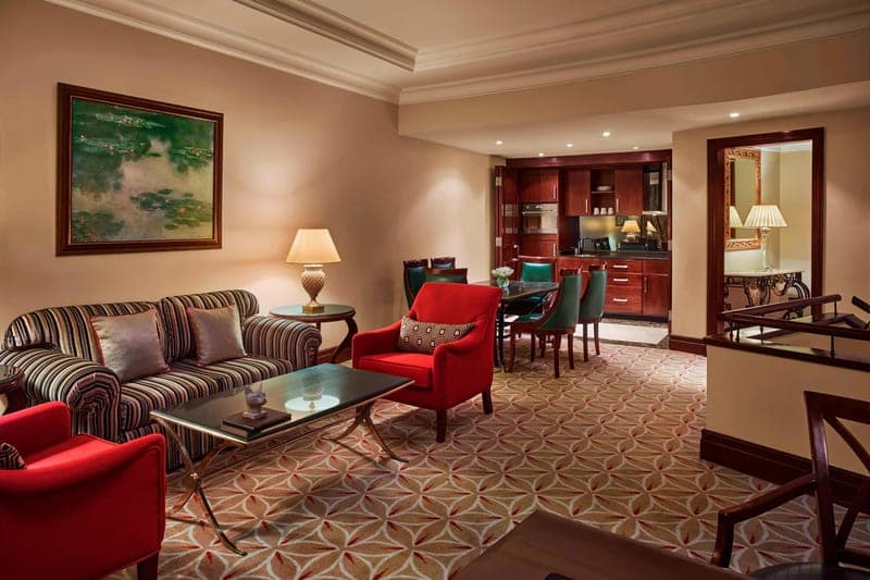 Duplex Suite at JW Marriott Hotel Cairo